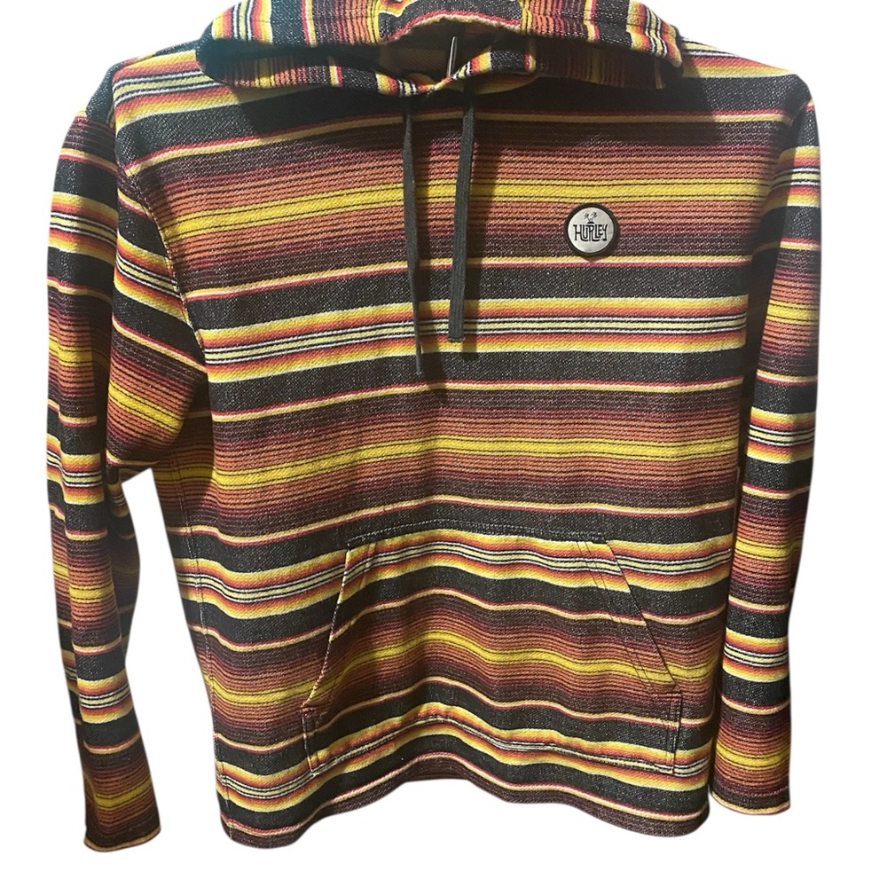 Hurley Multicolor Striped Hoodie